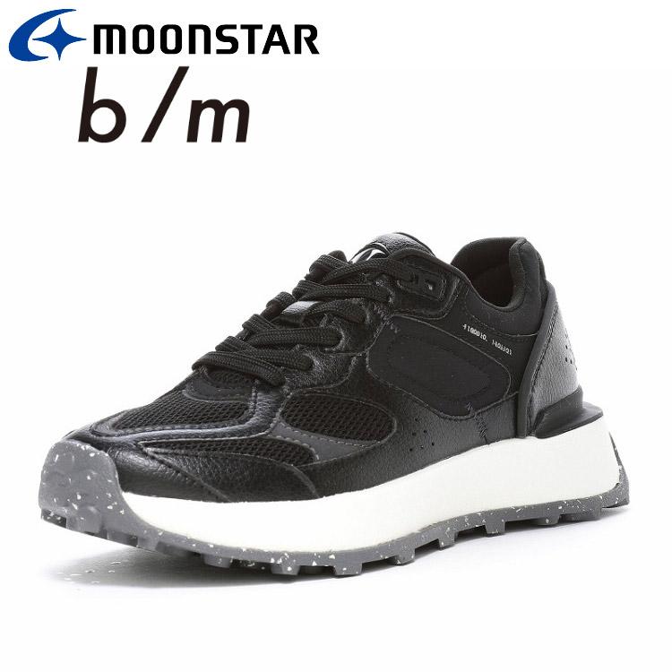 ムーンスター B/Mイーバ ブラック 42700136 b/m メンズ レディース スニーカー | MoonStar