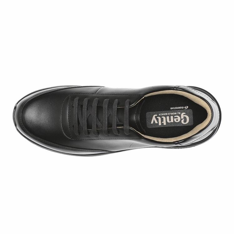 ムーンスター GE301VG ブラック 48503016 gently メンズ 本革 カジュアル スニーカー | MoonStar | 05