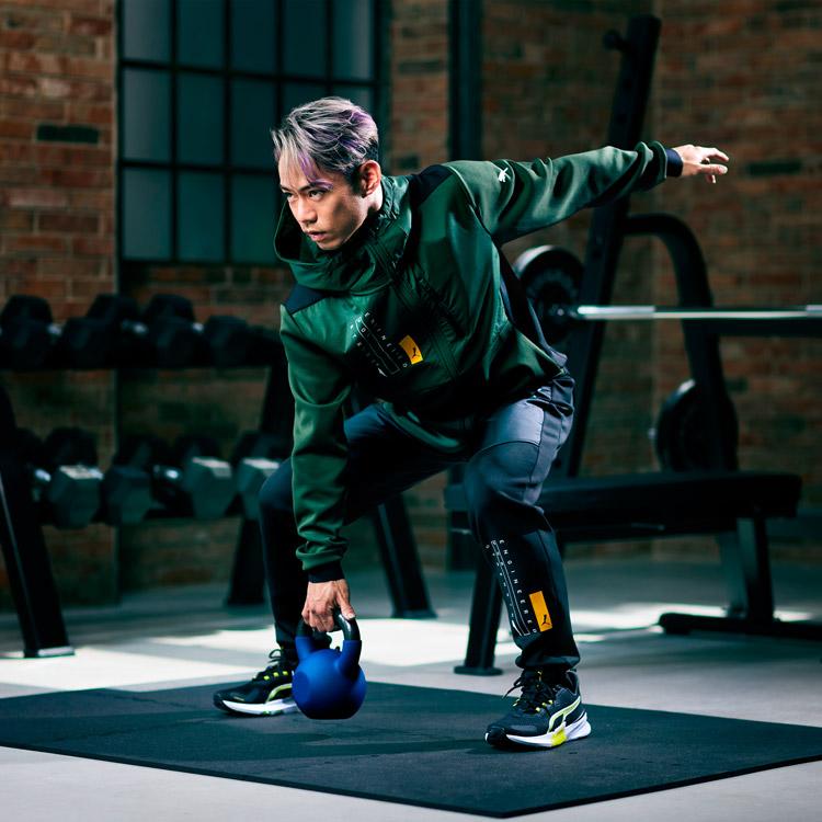 PUMA（プーマ） STRENGTH TRAIN ニットジャケット 524285-31 メンズ