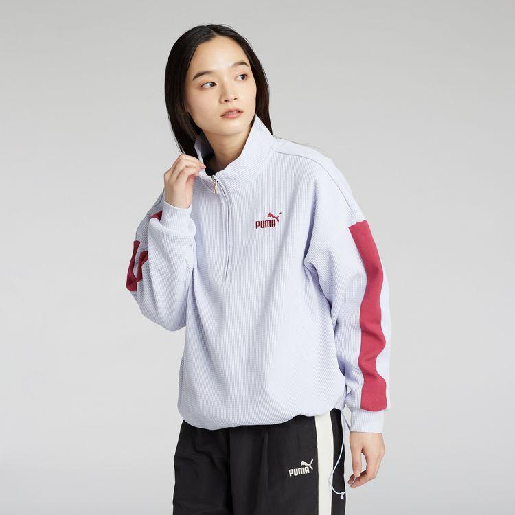 PUMA（プーマ） CORE HERITAGE ワッフル トラック ハーフジップ 686883
