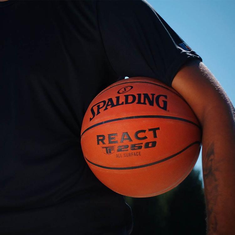スポルディング BASKETBALL リアクト TF-250 JBA 合成皮革 6号球 77-080J | SPALDING | 05