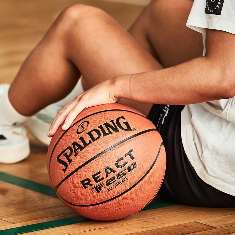 スポルディング BASKETBALL リアクト TF-250 JBA 合成皮革 6号球 77-080J | SPALDING | 06