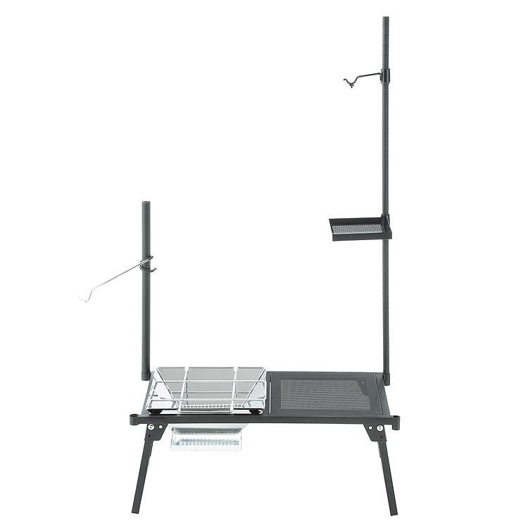 ロゴス MAKIBI マルチソロテーブル 81064130 約 調理用フック ランタン用フック 小型ラック