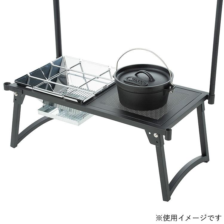 ロゴス MAKIBI マルチソロテーブル 81064130 約 調理用フック ランタン用フック 小型ラック