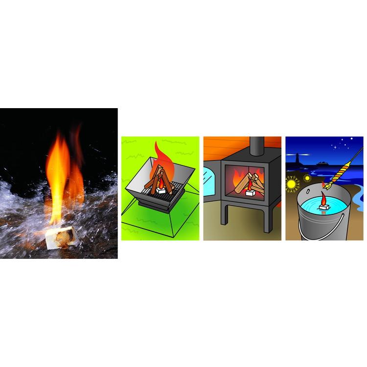 ロゴス LOGOS 水に濡れても一発着火！ 防水ファイアーライター 83010000 着火剤 | LOGOS | 01