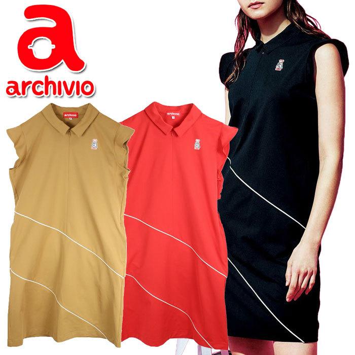 ポイント10倍】 アルチビオ ゴルフ ワンピース フレンチスリーブ