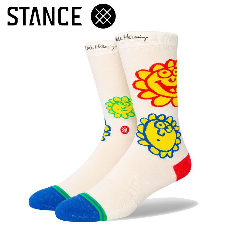 スタンス HAPPY FIELDS A545D22HAPOFW ソックス 靴下 KEITH HARING キースへリング プレゼント | STANCE