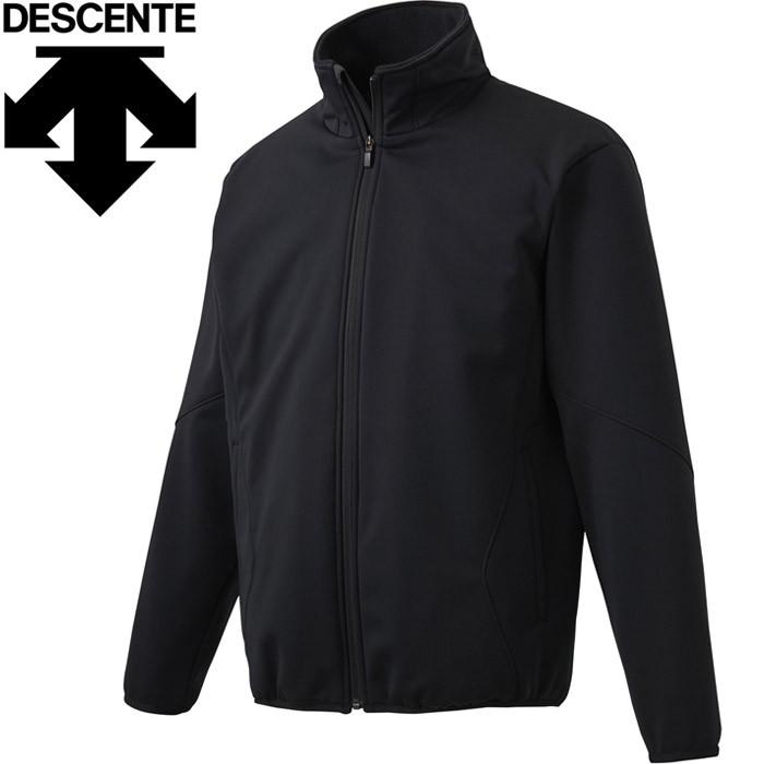 DESCENTE（デサント） 野球 グラウンドコート ボンディングストレッチコート 【ブラック】 メンズ DR220 BLK {SK} DESCENTE（デサント） 野球 ボンディングストレッチコート メンズ DR