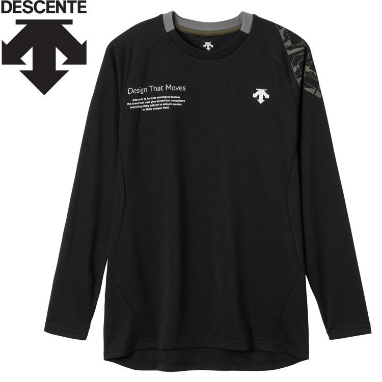 DESCENTE（デサント） 長袖バレーボールシャツ DV5FLT01U-BK00 メンズ