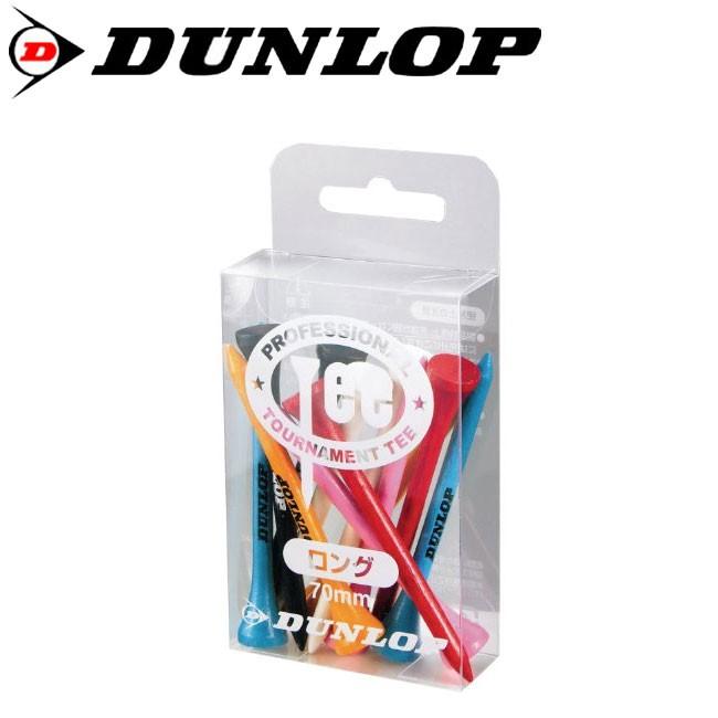 【ポイント10倍】 ダンロップ ウッドティ GGF-02105 ロングサイズ6色12本入り DUNLOP 継続モデル｜szone