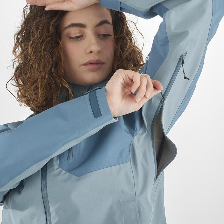 【希少品】 サロモン OUTLINE 3L GTXR SHELL W LC2106900 レディース 【NA9068980834】(32890円)