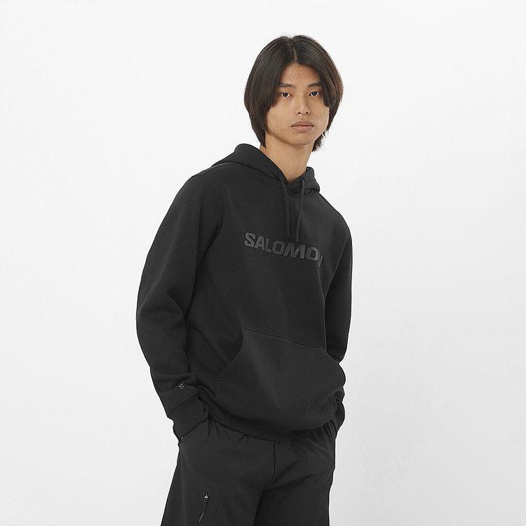 サロモン SALOMON BIG LOGO HOODIE M LC2525200 メンズ | SALOMON | 01
