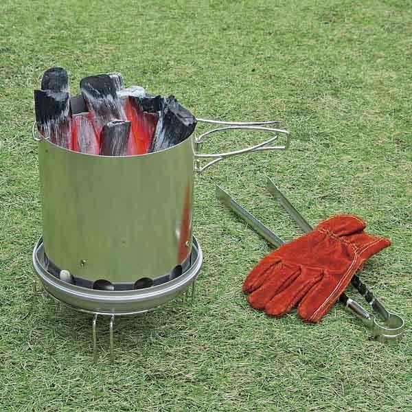 キャプテンスタッグ 大型火消しつぼ 火起し器セット M6625 | CAPTAIN STAG | 05