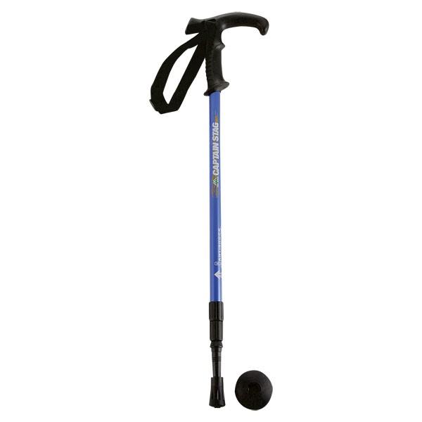 キャプテンスタッグ トレッキングステッキTグリップ3ダンBL M9838 CAPTAIN STAG | CAPTAIN STAG | 01