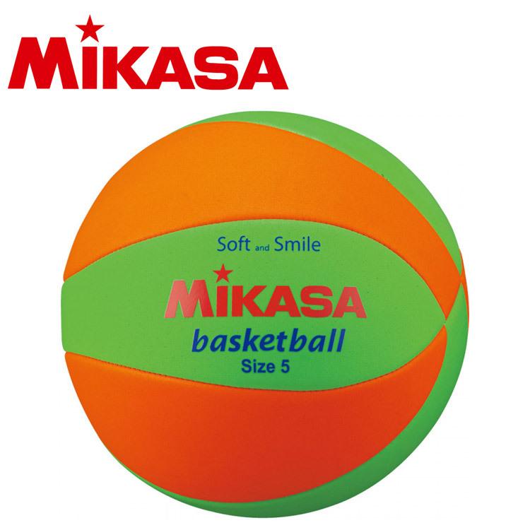【ポイント10倍】 ミカサ MIKASA スマイルバスケット5号 マシーン縫い STPEB5-LGO STPEB5LGO｜szone