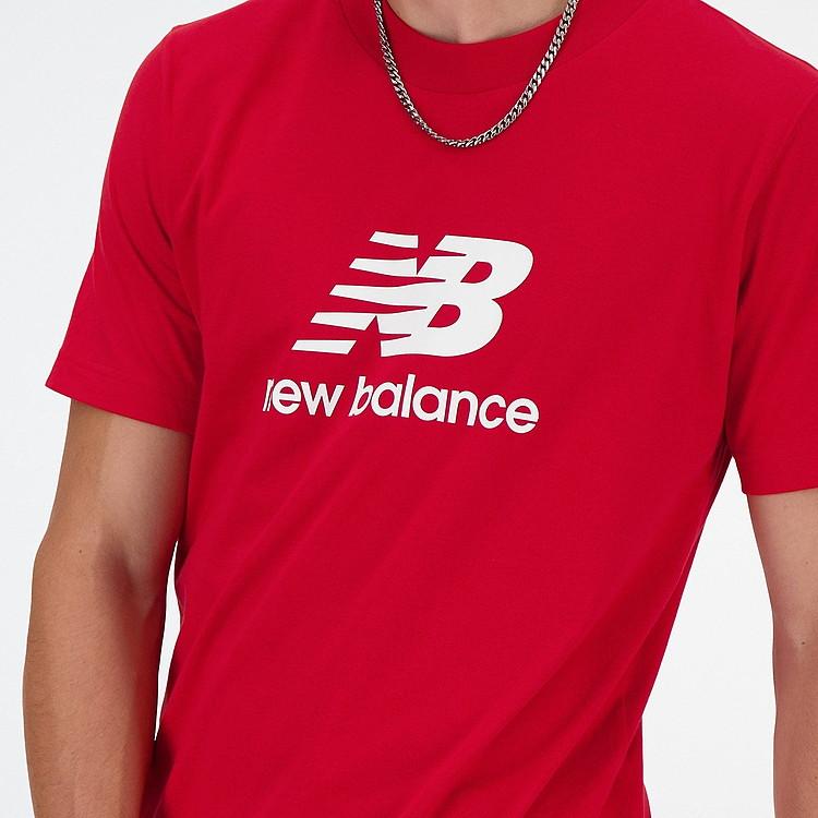 【ポイント10倍】 ニューバランス New Balance Stacked Logo ショートスリーブTシャツ MT41502-TRE メンズ｜szone｜04