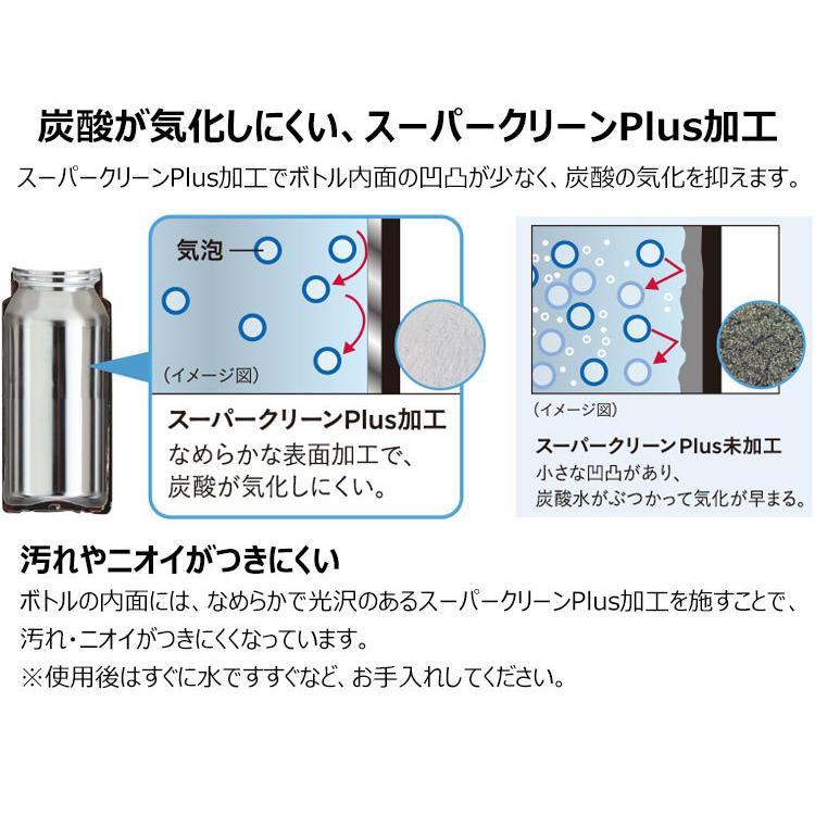 タイガー 水筒 保冷専用 真空断熱炭酸ボトル 0.5L MTA-T050 | THERMOS | 08