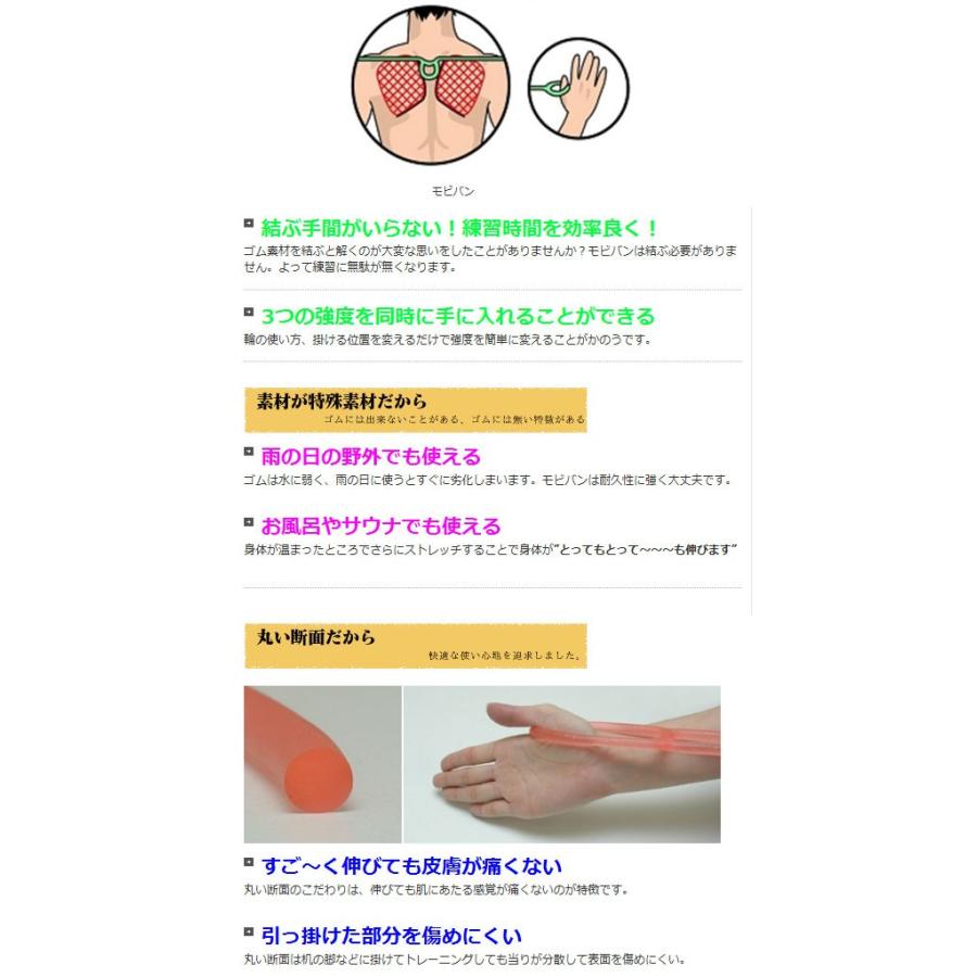 ストレッチ・インナーマッスル強化に モビバンアスリート ランニング＆サッカーモデル(2.0kg) トレーニングバンド MVA010 | ブランド登録なし | 05