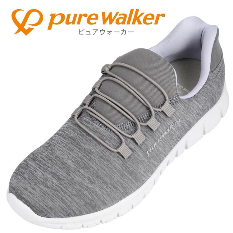 PURE WALKER ピュアウォーカー BMZハンズフリーシューズ 《BMZ+ハンズフリー/Slide fit搭載》 PW1501-006 レディース シューズ | pure walker