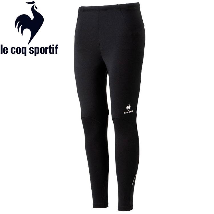 【美品】ルコック lecoq サイクルウェアジャージロングタイツ Lレディース黒 le coq sportif 【ポイント10倍】 ルコック サイクリング 【10℃〜15