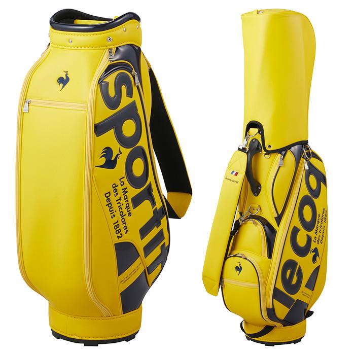 ルコックゴルフ 大口径 キャディバッグ 9.5型 グラフィックデザイン 2023秋冬モデル QQBWJJ04 