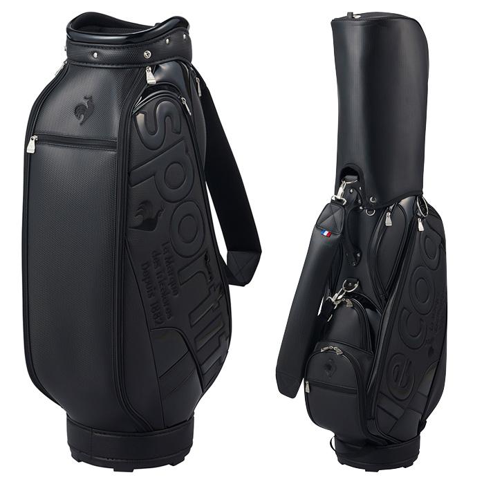ルコックゴルフ 大口径 キャディバッグ 9.5型 グラフィックデザイン 2023秋冬モデル QQBWJJ04 