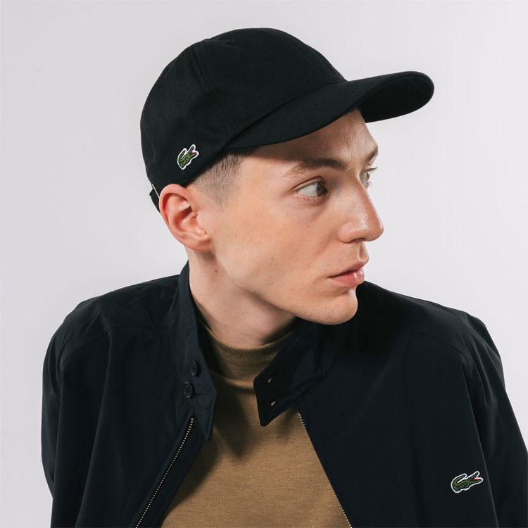 LACOSTE ラコステ フロントブランク6パネルキャップ メンズ