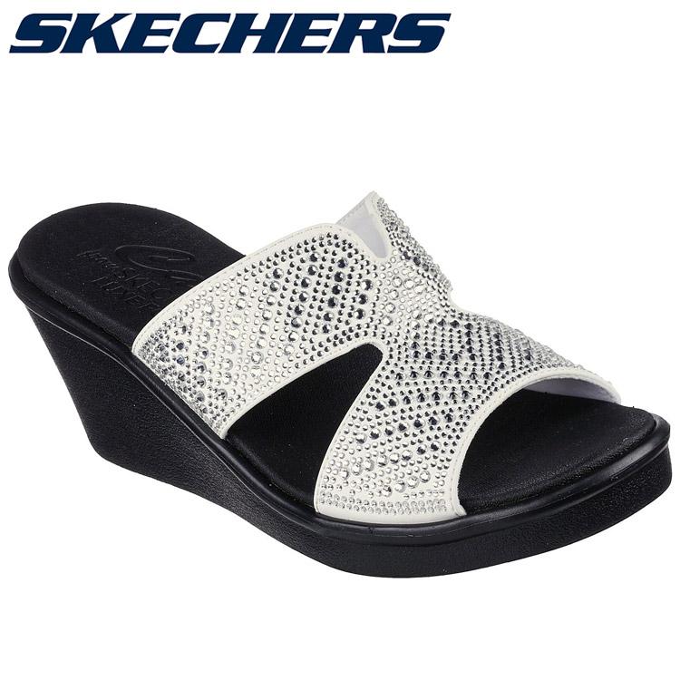 vページ SKECHERS（スケッチャーズ） RUMBLE ON-TOO HAUTE 119261-WHT