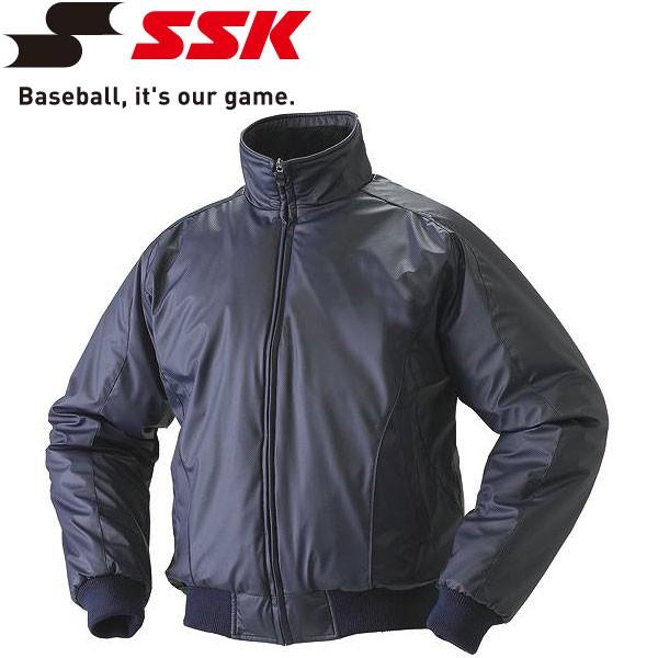 【ポイント10倍】 エスエスケイ SSK 野球 蓄熱グラウンドコート フロントフルZIP 中綿 ジュニア BWG1002J-70