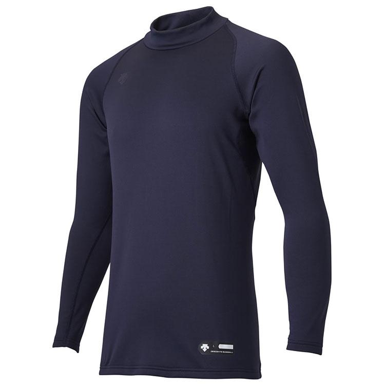デサント DESCENTE 野球 ハイネック長袖アンダーシャツ メンズ STD-658B-DNVY | DESCENTE | 01