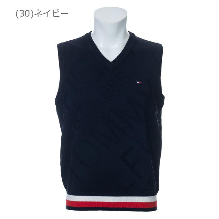 トミーヒルフィガー ロゴ ジャガード ニットベスト メンズ 春夏 ゴルフウェア Thma003 Thma003 Szone スポーツ 通販 Yahoo ショッピング