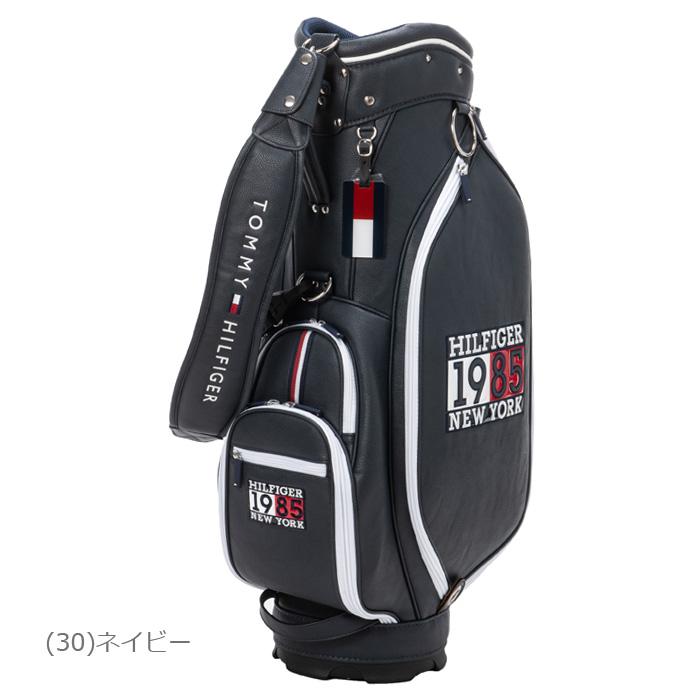 トミーヒルフィガーゴルフ プレップ キャディバッグ 9型 2023秋冬モデル THMG3FC7 