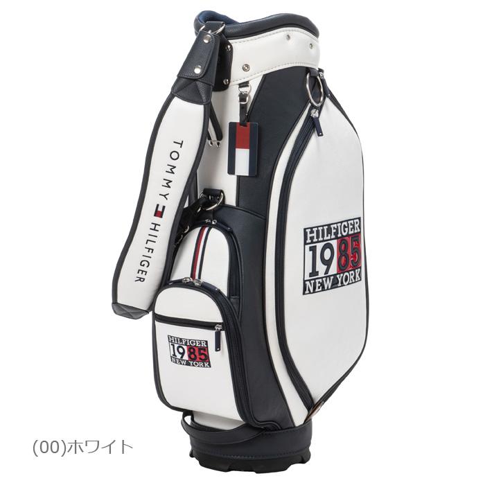 トミーヒルフィガーゴルフ プレップ キャディバッグ 9型 2023秋冬モデル THMG3FC7 