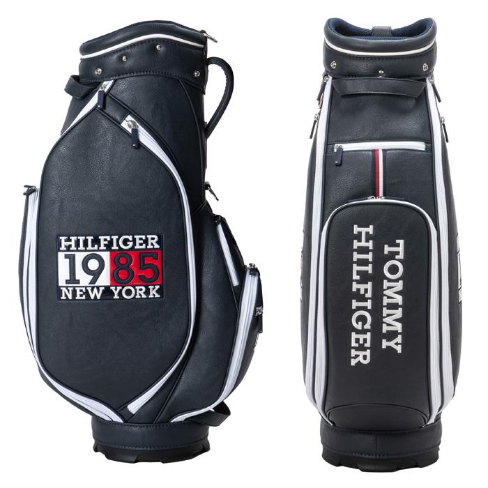 トミーヒルフィガーゴルフ プレップ キャディバッグ 9型 2023秋冬モデル THMG3FC7 
