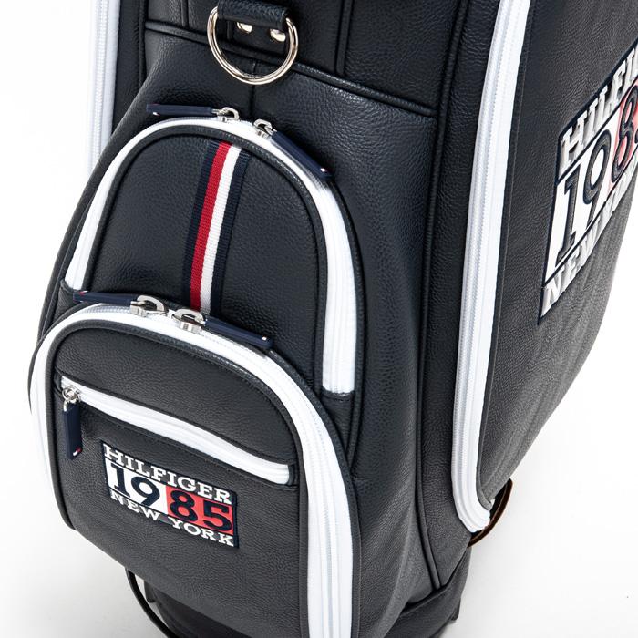 トミーヒルフィガーゴルフ プレップ キャディバッグ 9型 2023秋冬モデル THMG3FC7 