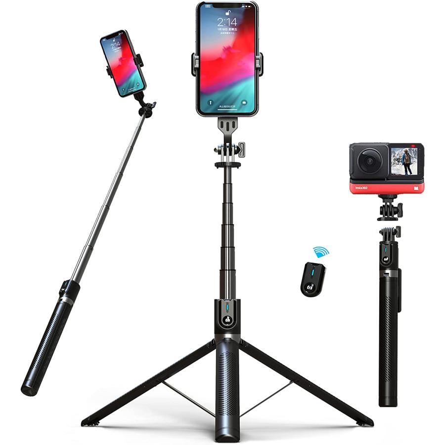 脚 スマホ 三脚 長い180cm 7 段伸縮 じどりぼうiphone自撮り棒 超軽量 わずか0 3kg コンパクト ミニカメラ 三脚 スマホスタンド持ち運び便android Gopro Ss 1 244 Szss 通販 Yahoo ショッピング