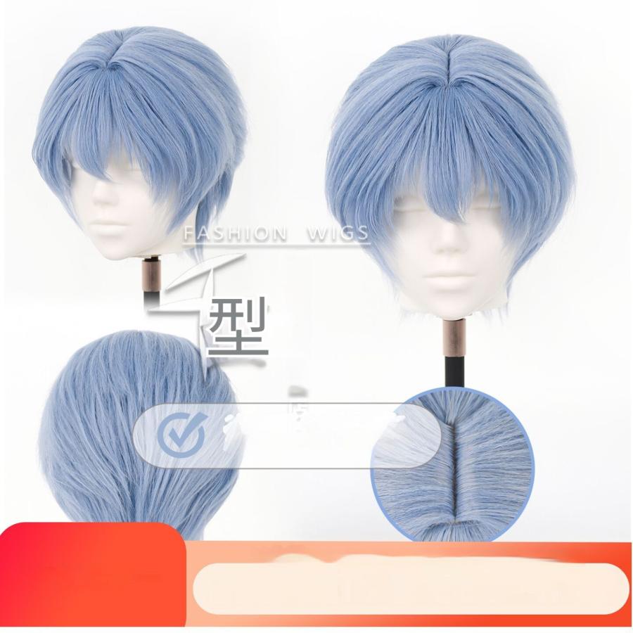 千型】 新世紀エヴァンゲリオン 綾波レイ コスプレウィッグ : ティー8