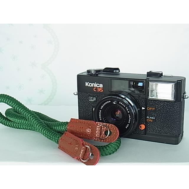 動作確認済】コニカC35 EF フィルムカメラ :2025943:写真機修理T-98 