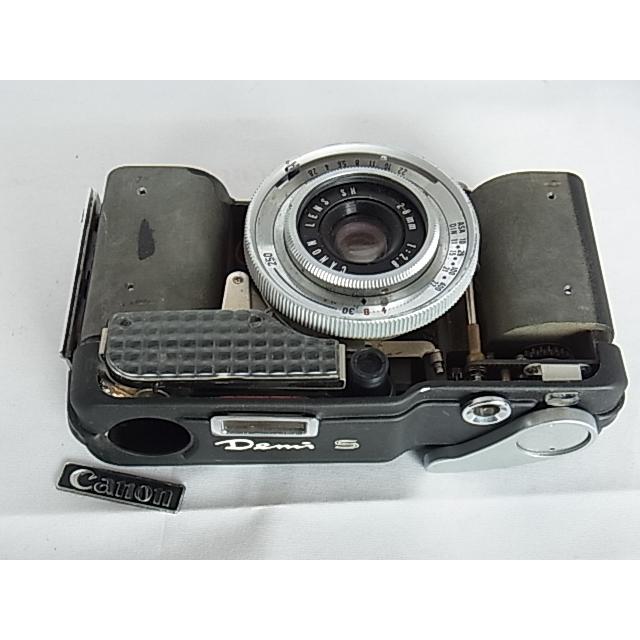 ジャンク品】キャノンデミハーフ フィルムカメラ : 写真機修理T