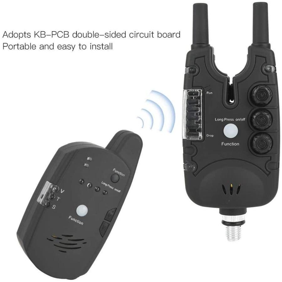 在庫セール 高感度 釣りバイト 釣りインジケーターセット 釣りアラーム 投げ釣りなどに最適 ワイヤレス ポータブル デジタル デジタル アラーム用品 Ydpgv7223 ショッピングサイト Www Willowbrooksuu Com