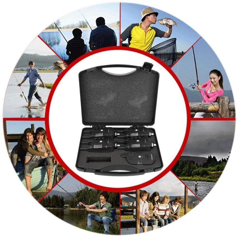 在庫セール 高感度 釣りバイト 釣りインジケーターセット 釣りアラーム 投げ釣りなどに最適 ワイヤレス ポータブル デジタル デジタル アラーム用品 Ydpgv7223 ショッピングサイト Www Willowbrooksuu Com