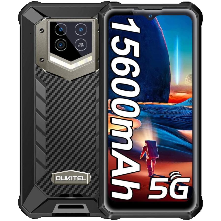 純正アダプター付属 5g Simフリー スマホ 本体 Oukitel Wp15大電池mahスマホ Android 11