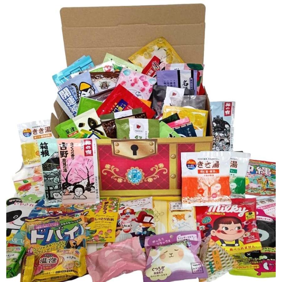 入浴剤 ギフト 宝箱 65種類 T A 65点 詰め合わせ セット バス用品 プレゼント クリスマス イベント オリジナル 景品 ギフト キングダム T A Shops 販促 ぴきしぇも 安い大阪 店舗 の