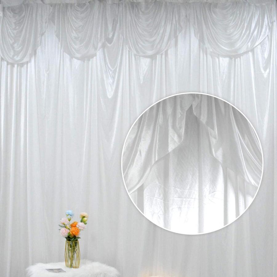 本物新品保証 ベビーシャワー背景 300x300cm 背景幕 背景紙 背景布 撮影用 カーテン 結婚式 白 背景布 Ybaymy 壁背景 ステー パーティー 誕生日 製氷皿