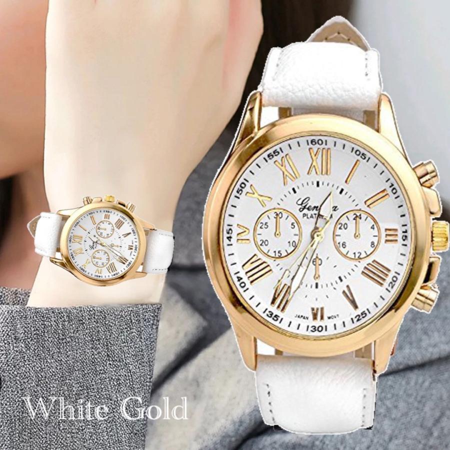 2 腕時計 時計 メンズ 高品質 レザー 革 ベルト ビジネス ウォッチ