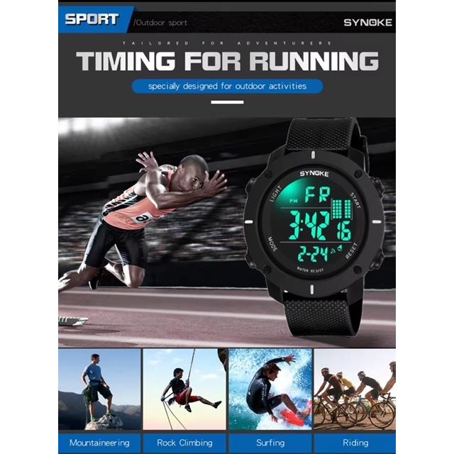 2 腕時計 スポーツ腕時計 時計 デジタル式 LED デジタル腕時計