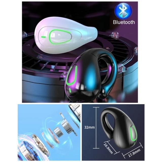 4 Bluetooth5.3　イヤホン　ワイヤレスイヤホン IPX5 空気伝導イヤホン　クリップ型　防水　耳掛け　スピーカー　マイク 片耳　USB 充電 超軽量　テレワーク｜t-a｜09