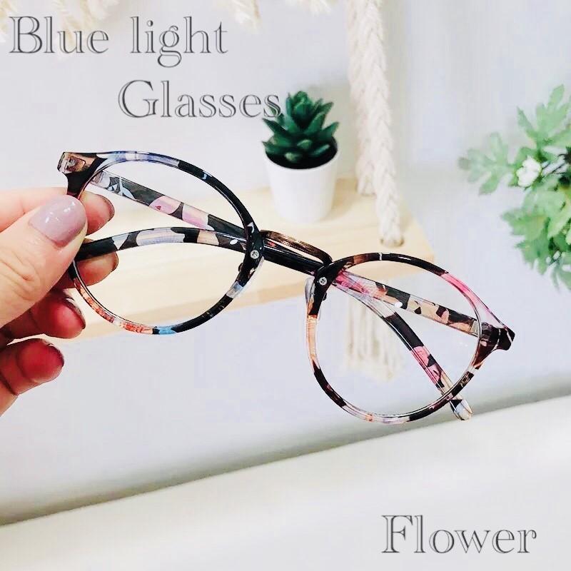 ブルーライトメガネ ボストン 花柄 フラワー メガネ ブルーライトカット 伊達眼鏡 サングラス Pc用メガネ Uvカット ファッション眼鏡 Pc Hana T A ストアー 通販 Yahoo ショッピング