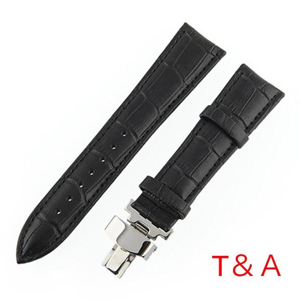 時計ベルト メンズ 腕時計 Dバックル カーフ革 クロコダイル型押し