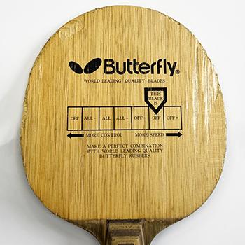 卓球ラケット Butterfly PETR KORBEL-FL OFF 黒蝶 コルベル FL （黒蝶） : 卓球用品店アドバンス - 通販 - Yahoo